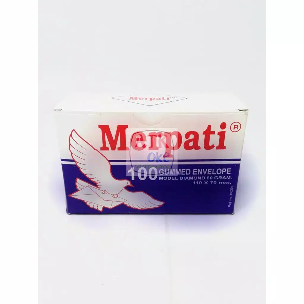 

Merpati Amplop Polos Mini (100 pcs)