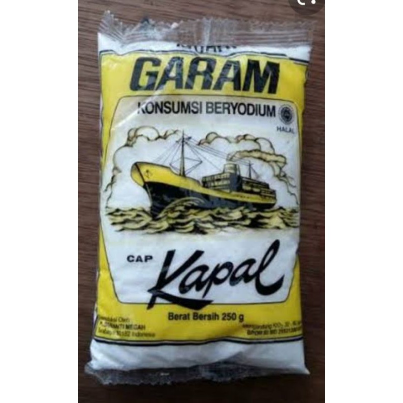 

Garam cap kapal 250 grm