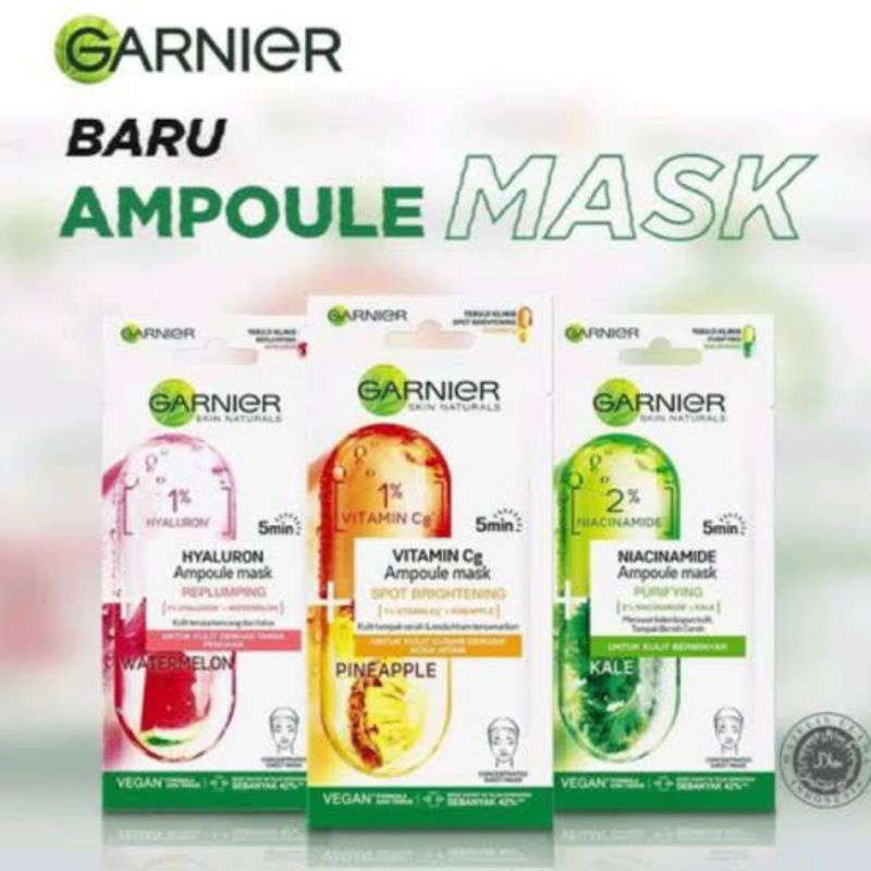 Garnier Ampoule Mask New