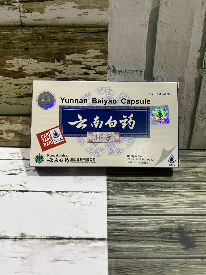 

YUNNAN BAIYAO CAPSULE Saras subur