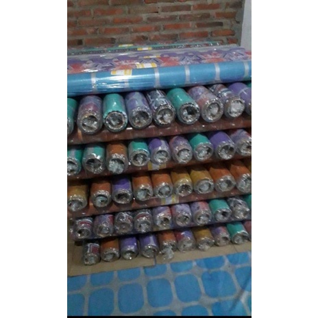 Perlak lantai 1 roll rol karpet vinyl,perlak meja