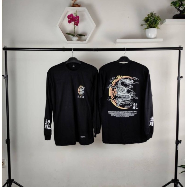 KAOS MEMPHIS ORIGINS LENGAN PANJANG/TSHIRT MEMPHIS ORIGINS LONGSLEAVE/KAOS DISTRO PRIA LENGAN PANJAN