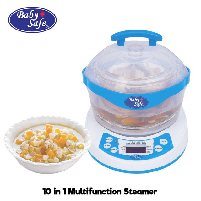 BABY SAFE 10in1 Multifunction Steamer LB005 (Steam Cooking, Warming, Sterilizing Makanan Anak Bayi)