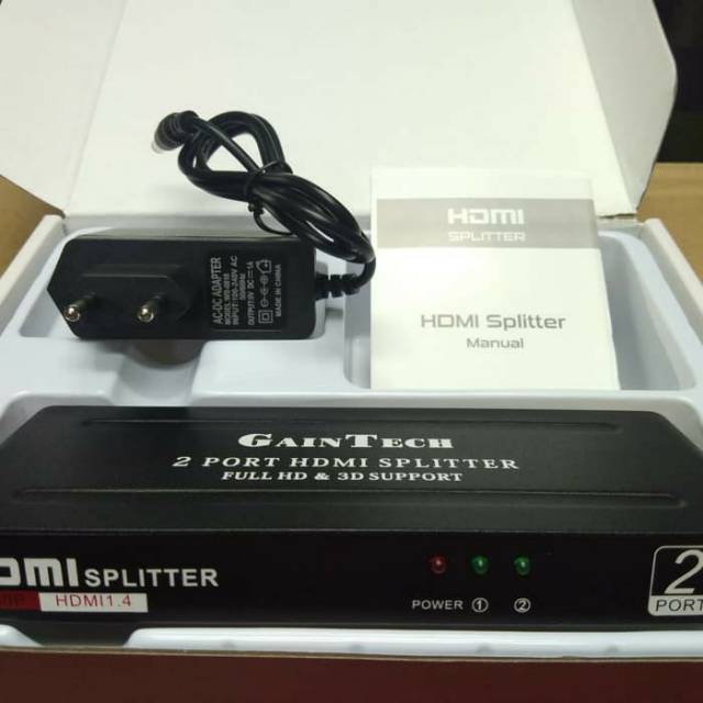 Gaintech HDMI Splitter 2Port 1-2