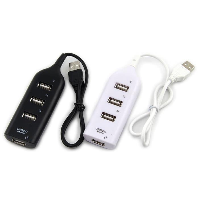 USB Hub 4 Port Kabel USB 4 IN 1 TERMINAL USB PORT 2 CABLE Aksesoris komputer laptop mobile phone RL