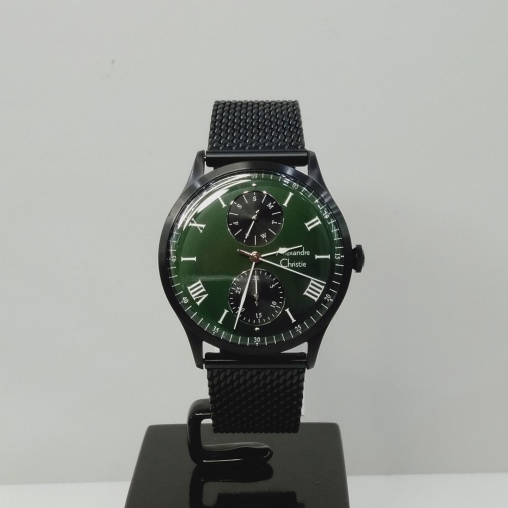 JAM TANGAN PRIA ALEXANDRE CHRISTIE 6437 AC6437 STAINLESS STEEL ORIGINAL GARANSI FREE BATERAI