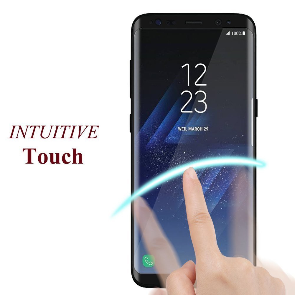 Hot Sale/Samsung Galaxy S8 S9 Note8 9 Tempered Glass Pelindung Layar 3D Curved 9H Film