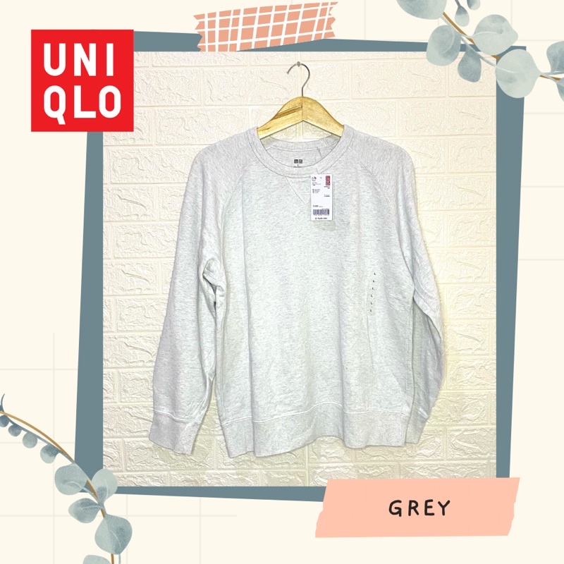 [UNIQLO] Crewneck Uniqlo Original | Grey