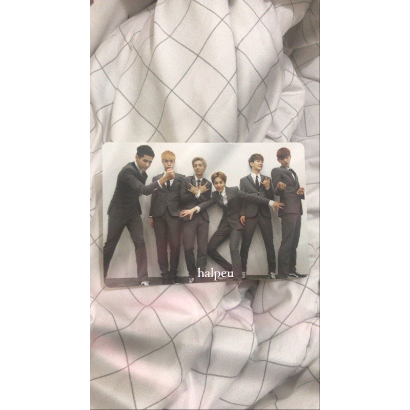 Photocard EXO Growl EXO-M Group Version