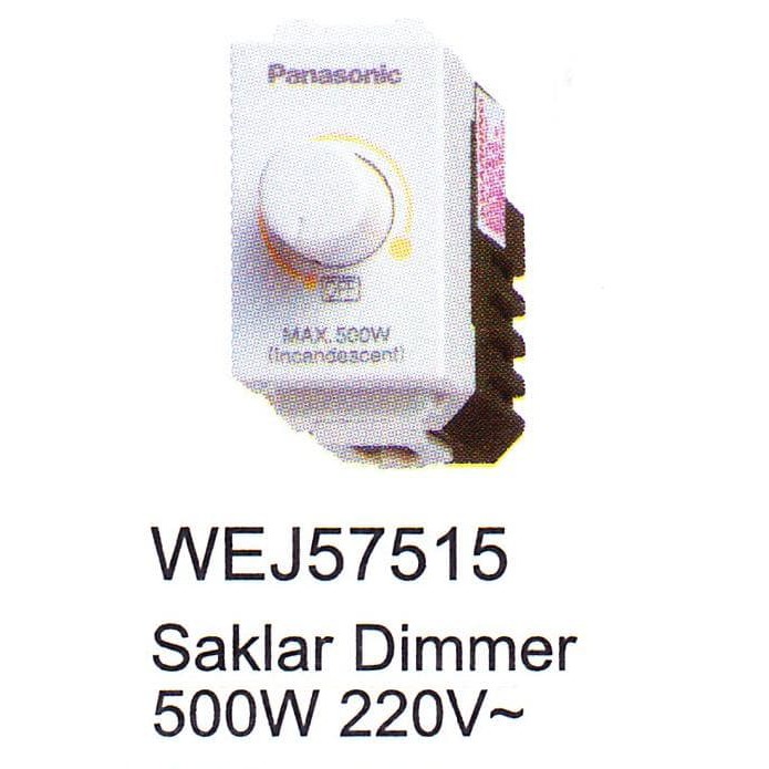 Saklar - Perlengkapan Listrik - Saklar Broco Saklar Dimmer Panasonic Wej57515 Produk Terbaik