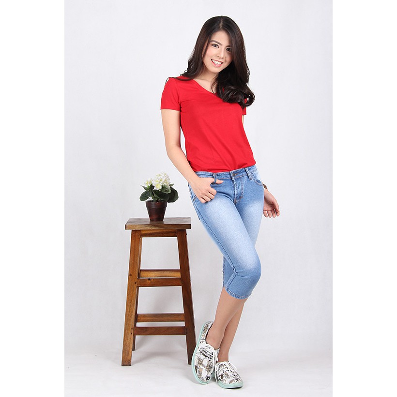 Celana Jeans Wanita Cropped 7/8 (7703)
