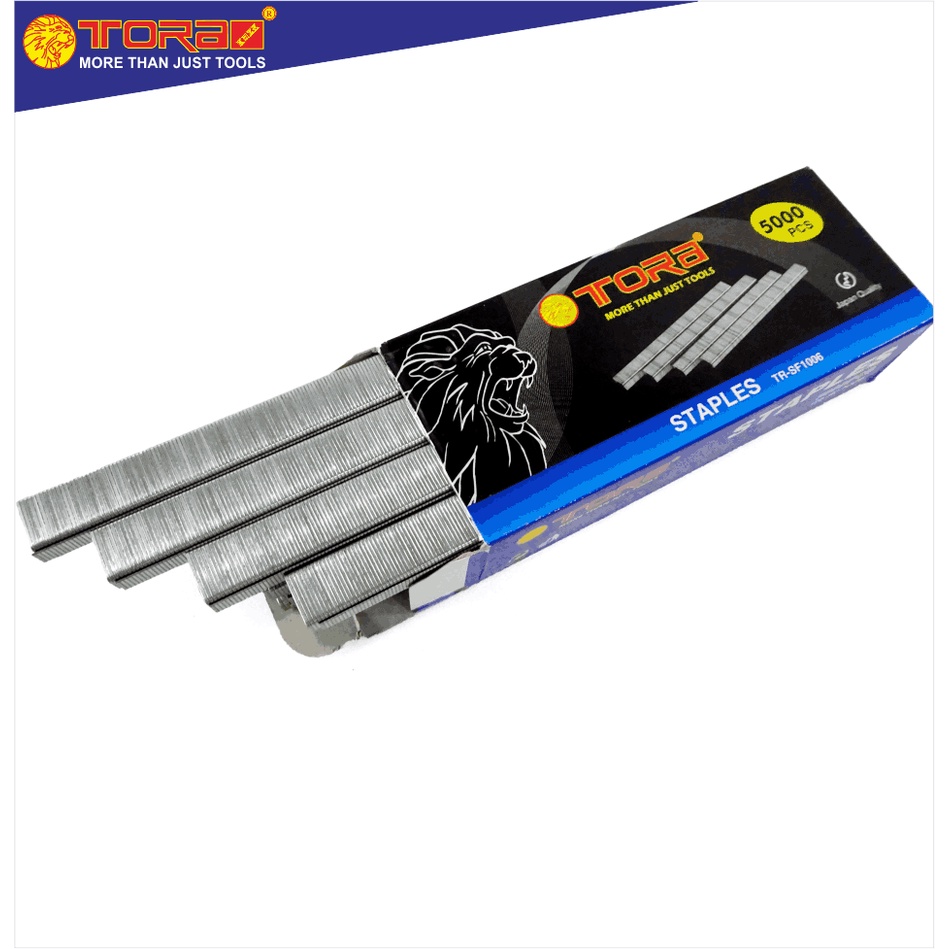

TORA Staples Refil 6mm - Staples Manual Isi 5000 Pcs / Box