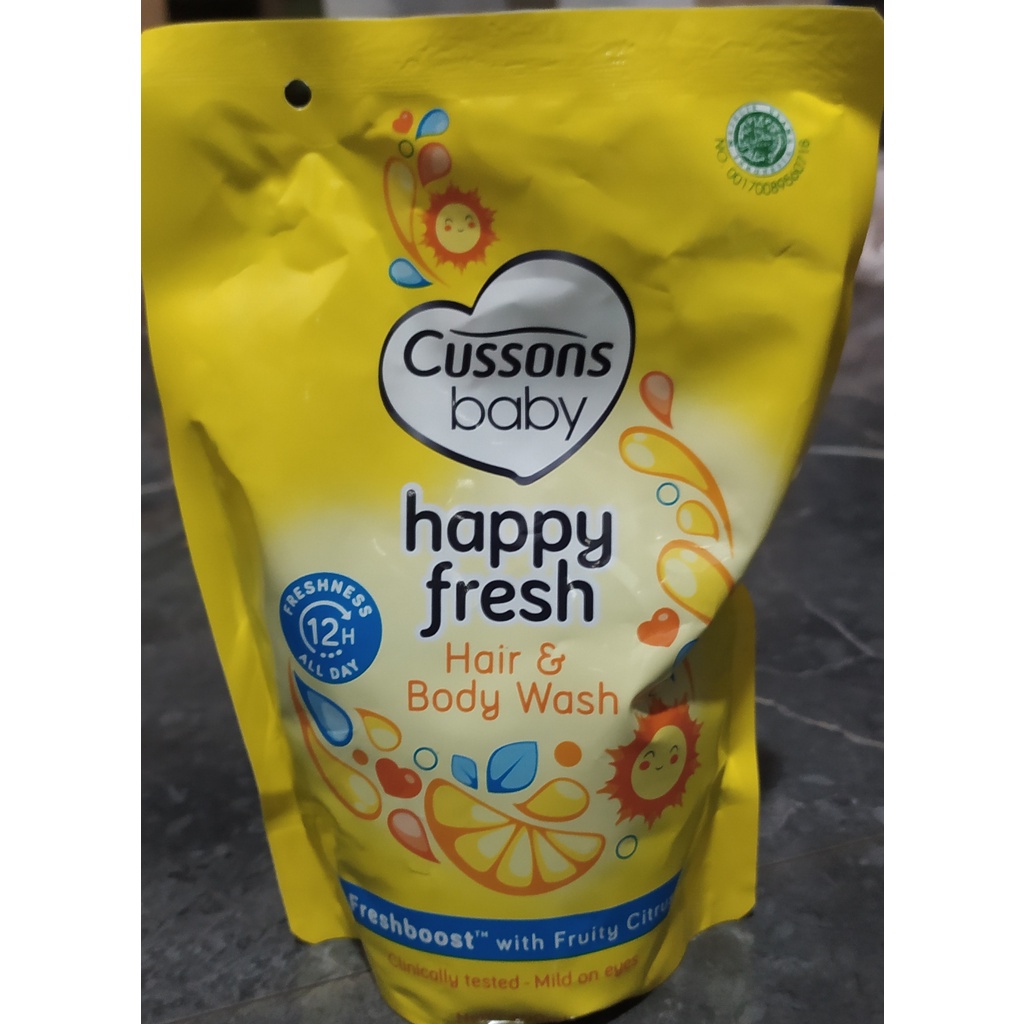 Cussons Baby Hair &amp; Body Wash New Born, Mild&amp;Gentle 400ml