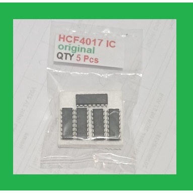 QTY 5 Pcs HCF4017 IC 4017 original Cmos IC