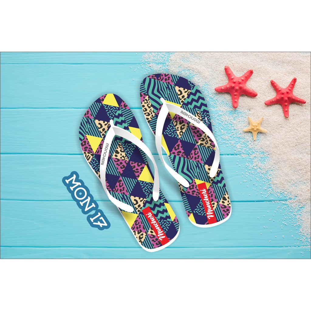 Sandal jepit Wanita MONCHERY Clothing(5) Promo NEW lucu