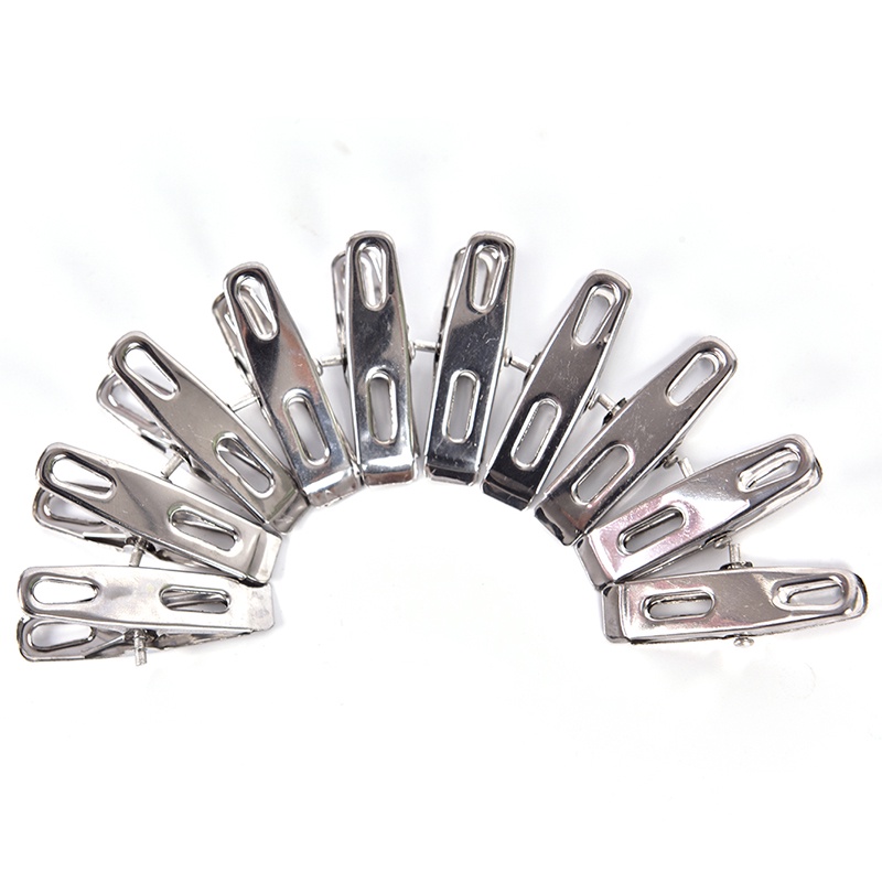 20pcs Jepitan Baju Stainless Steel Metal Clothes Pegs