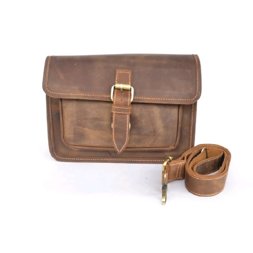 Tas Kamera DSLR Kulit Sapi Asli