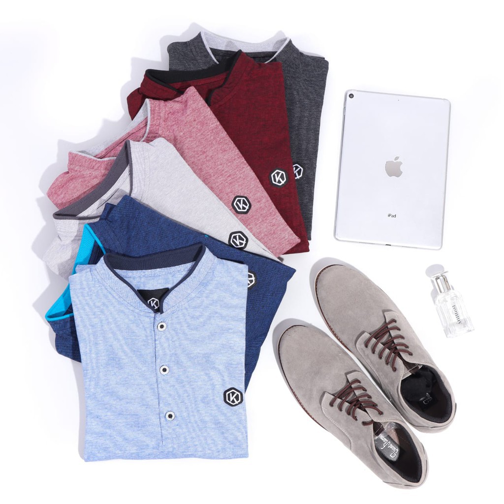 BAJU KOKO KAOS PRIA ANTI GERAH KOBRAVE PREMIUM - ZOLTAN SERIES