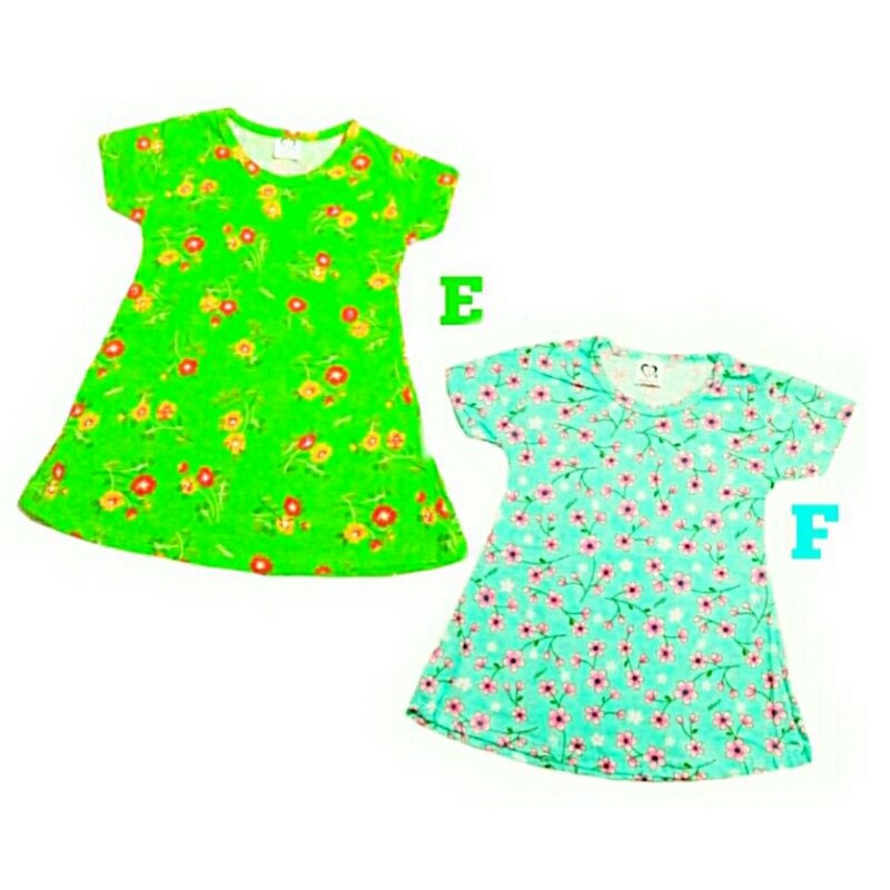 Baju daster lengan anak bayi perempuan sampai usia 1 tahun fashion anak murah kekinian baju santai-4