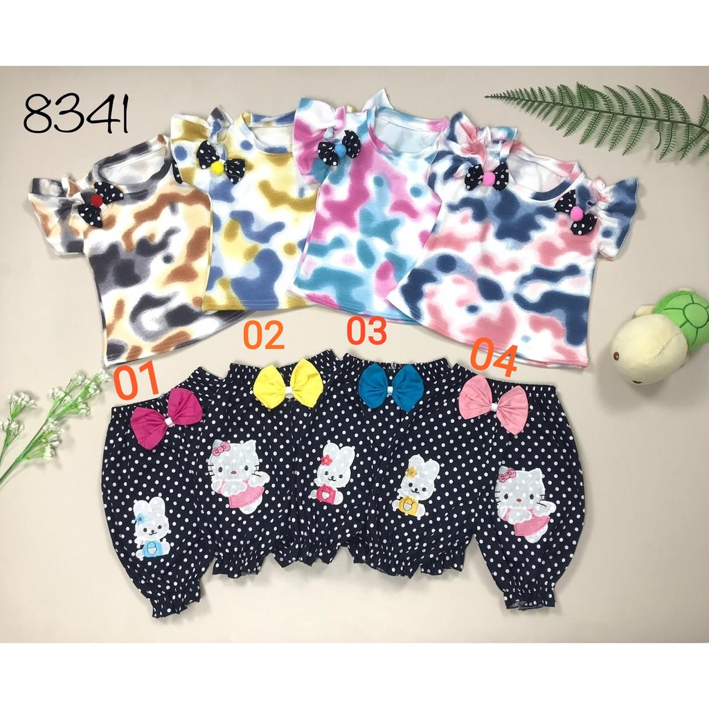 ADYAKIDS SETELAN TIE DYE ANAK BAYI / SETELAN ANAK CEWEK/SETELAN TIE DYE ANAK/SETELAN ANAK BAYI PEREM