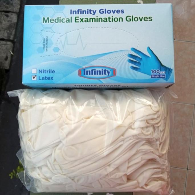 Sarung Tangan Latex non Medis 100 pcs (50 pasang)