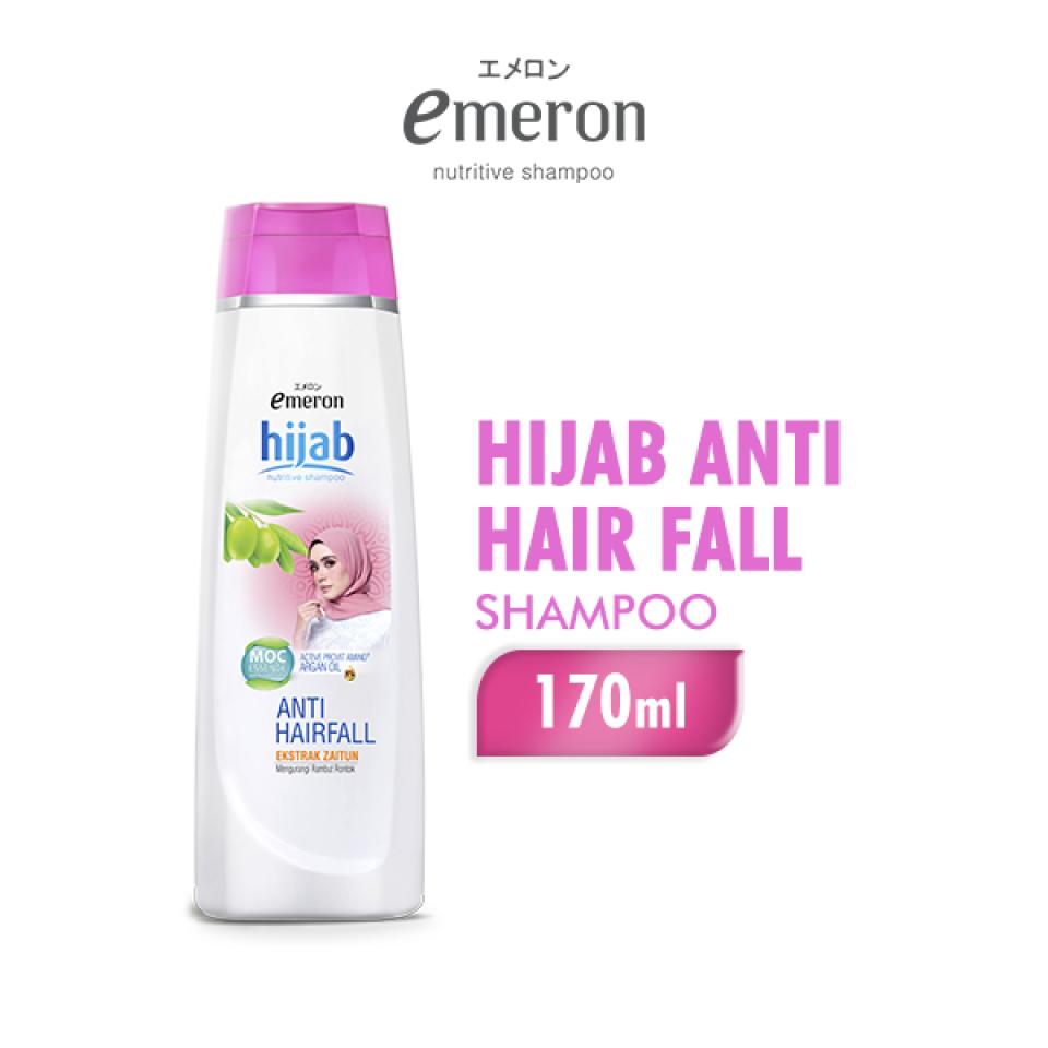 Emeron Shampoo Hijab Hair Fall Anti Rontok Botol 170 ml