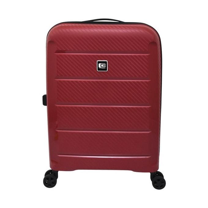 Luggo 20 Inci Zigma Koper 4 Roda - Merah Kylee.Official