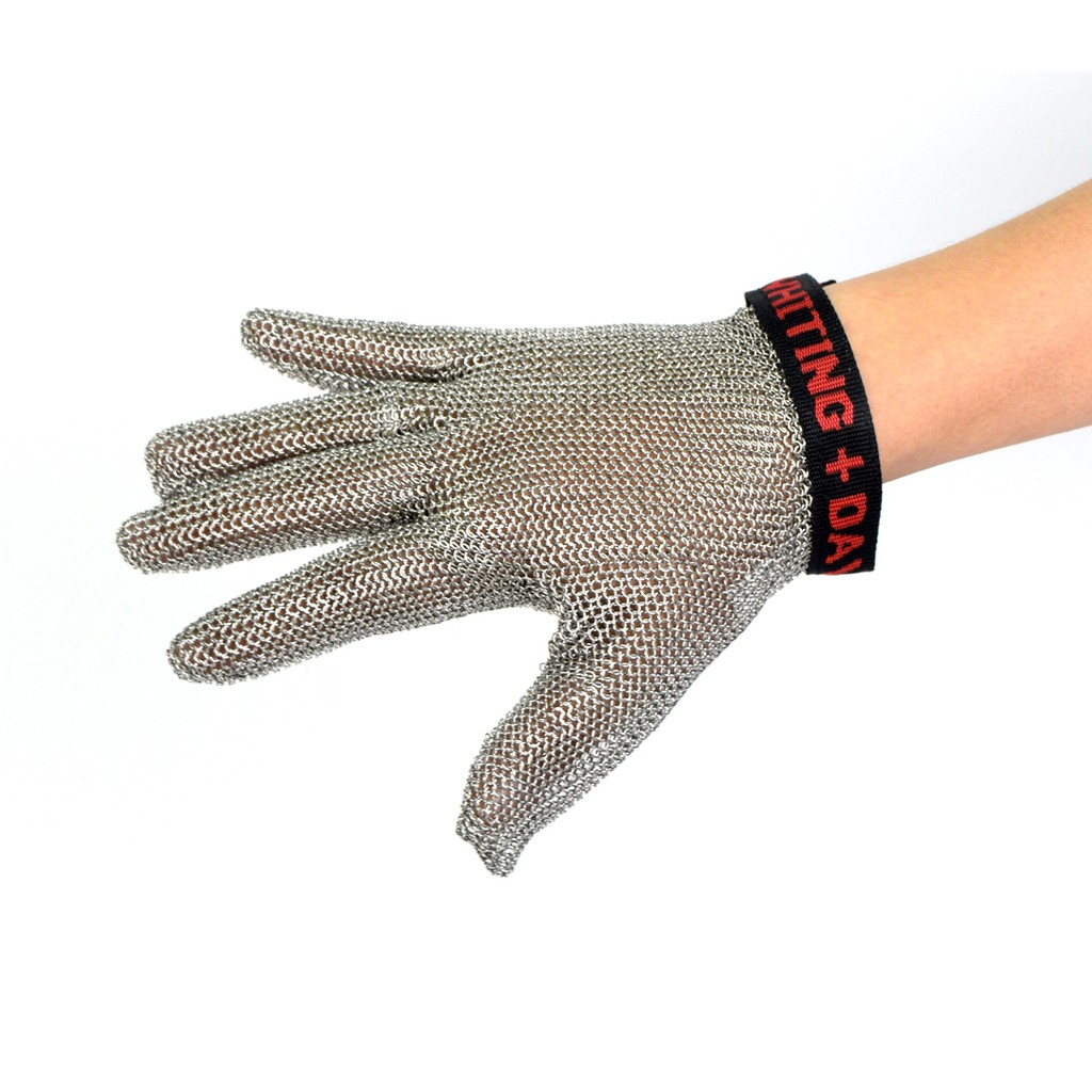 Chain Mail Protective Gloves - Sarung Pelindung Tangan untuk Mesin Potong