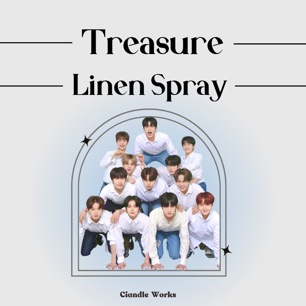 [Fullset] TREASURE Linen Spray by Ciandle Works KPOP