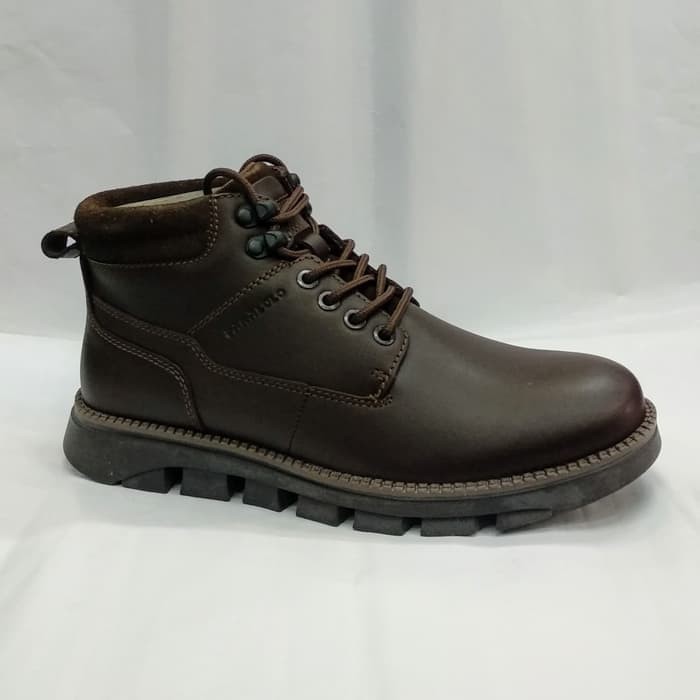 Sepatu pakalolo boots N08191 brown.sepatu kulit original