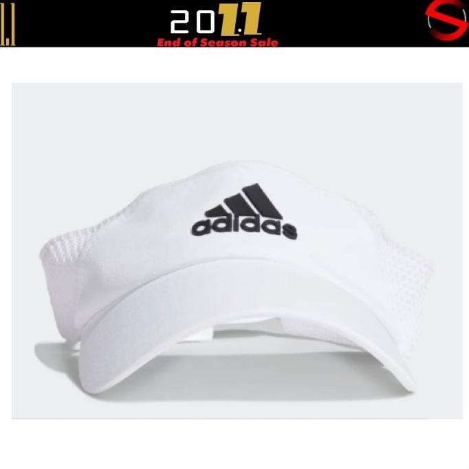 Topi Adidas Aeroready Visor Putih