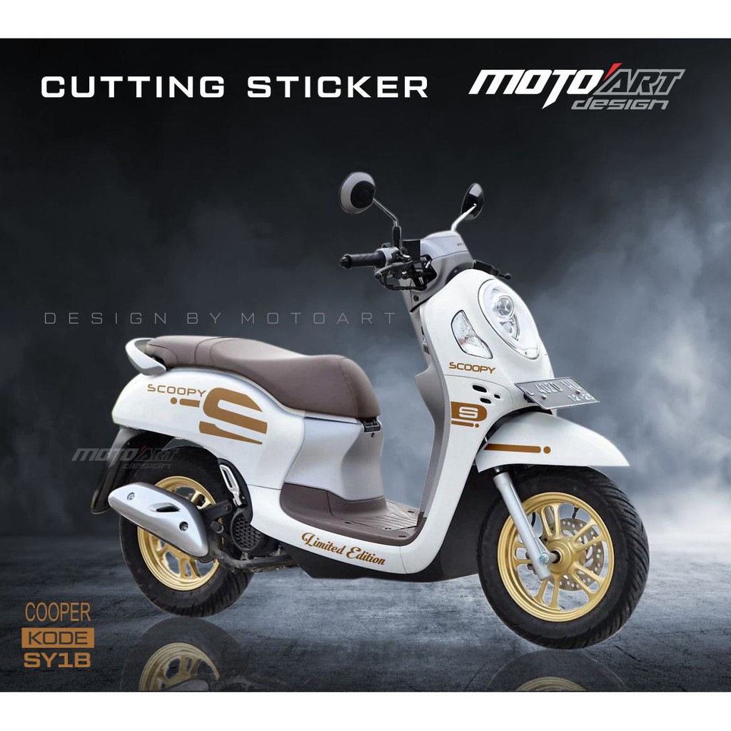 STICKER NEW HONDA SCOOPY 2021 KODE SY1