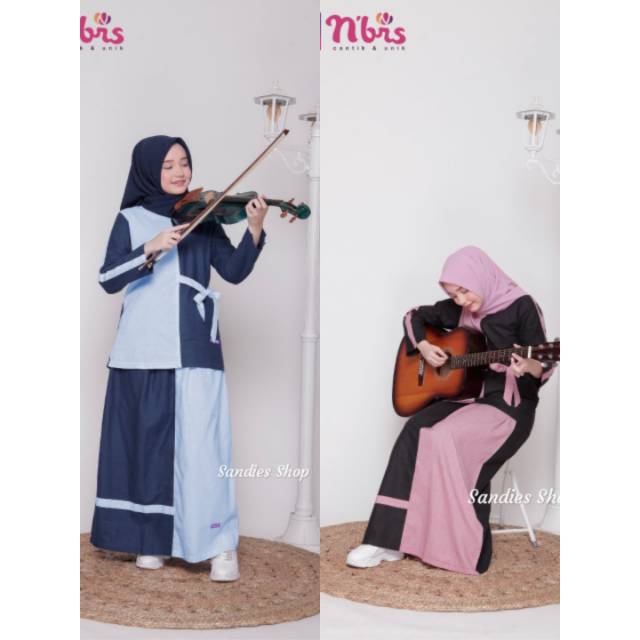 NT 55 Nibras Teen, Setelan Rok Nibras NT 55, Nibras Teen NT 55 Original