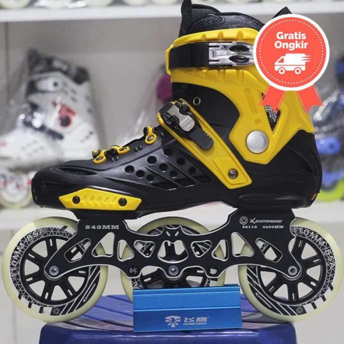 Sepatu Roda Pemula Inline Skate Freewind Three Wheel 110Mm Diskon5Persen
