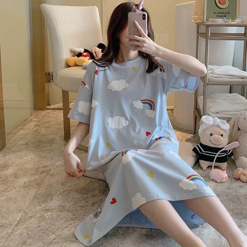 (PART 3) PREMIUM Baju Tidur Daster Spandek Korea Karakter Wanita Dewasa.