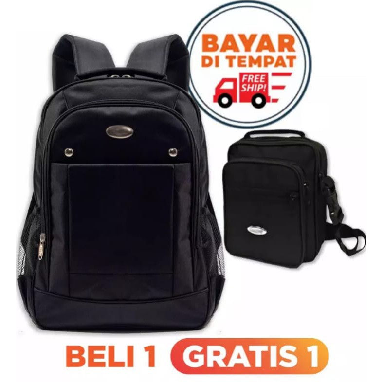 RANSEL POLO BELI 1 GRATIS 1 ( HARGA GROSIR ) Tas Gendong Kantor dan Sekolah