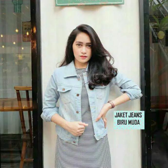JAKET JEANS WANITA JAKET ZARA DISKON - XL