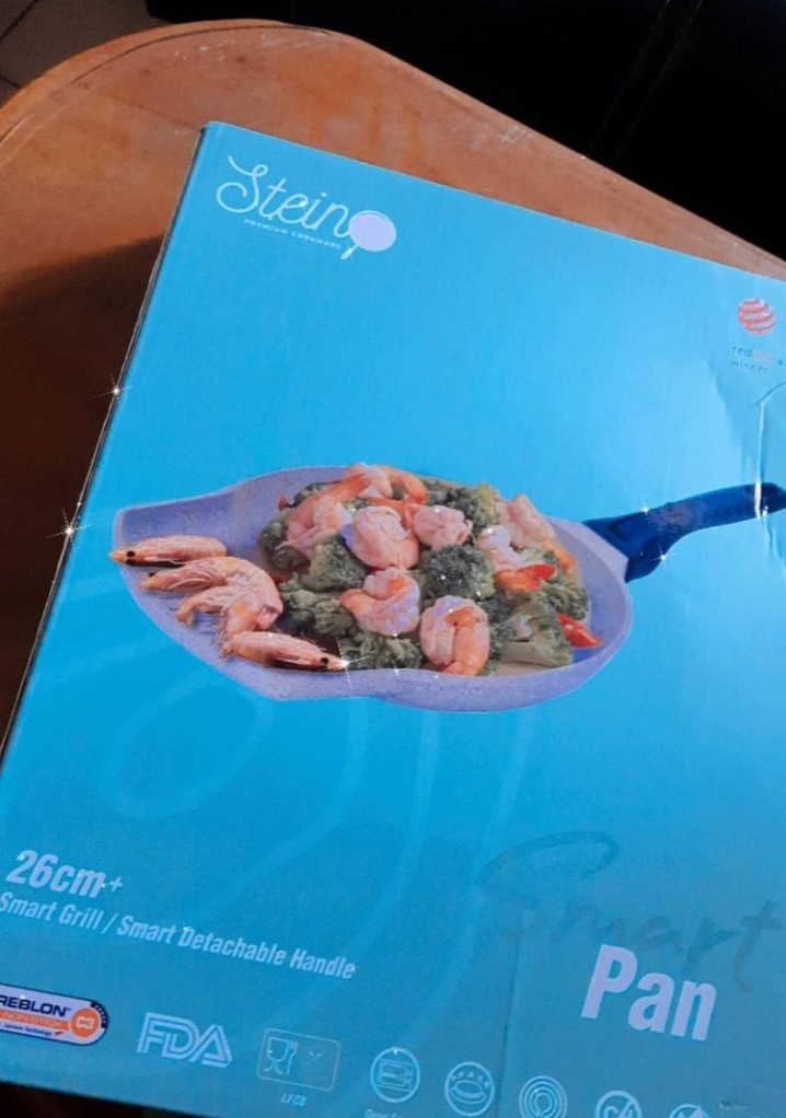 Stein Steincookware Smart Pan Grill 26 Cm Granite German Ori Stein