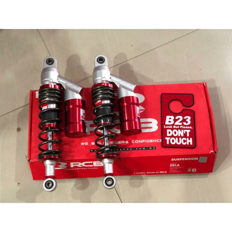 shock rcb eb2 335mm bebek tabung non klik racingboy racing boy suspension eb-2 titan