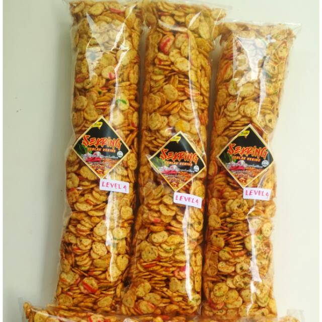 

SEKRING / CEMILAN / SEBLAK KERING, 1/2 KG ( 500 GR ) / MURAH, MANTAP, BIKIN KETAGIHAN, LEVEL 1 - 5