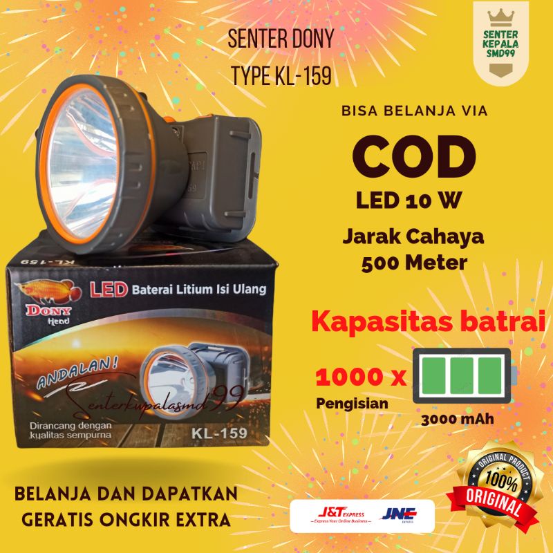 Dony Senter Kepala type KL-159 | 10W