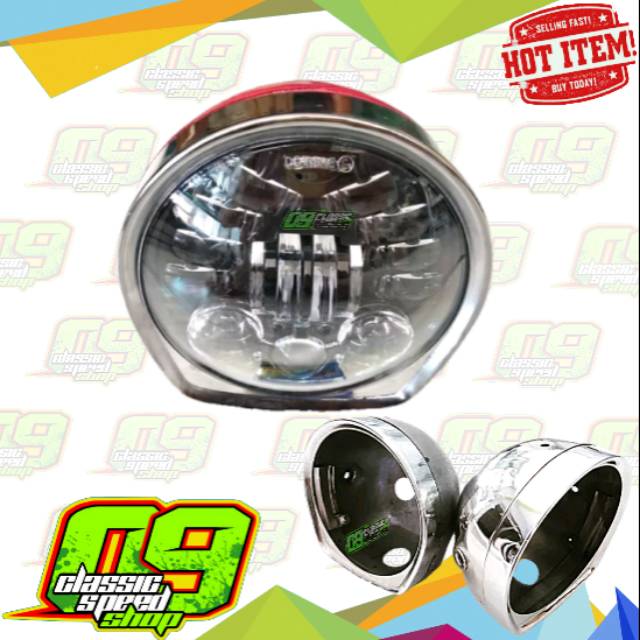 headlamp lampu depan daymaker 16 led ori Set Batok vanvan van van DAYMEKER SULTAN GRADE B DAYMEKER M