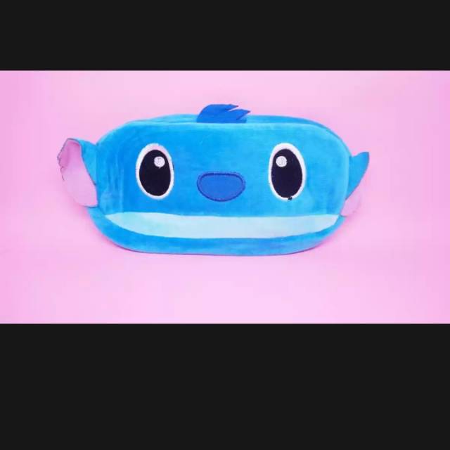 

Centle kotak pensil STITCH PLUSHIE bahan tebal dan lembut
