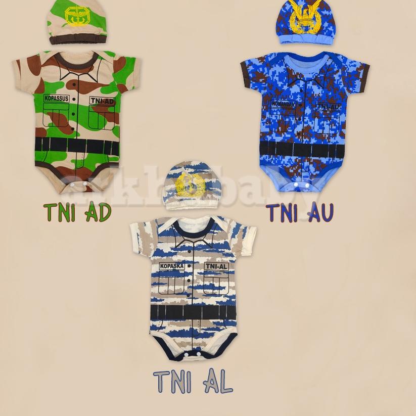 JUMPER BAYI BAJU BAYI MOTIF TNI [SDA.27Ma22d]