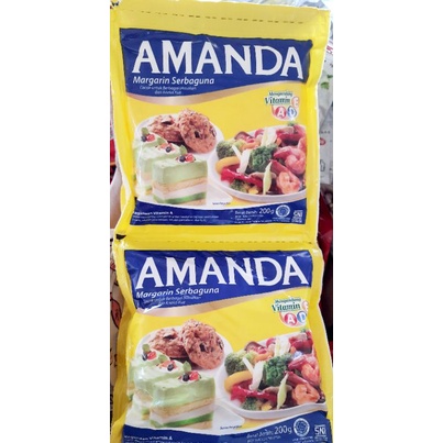 Amanda / Palmia Margarin Sebaguna 200 gr