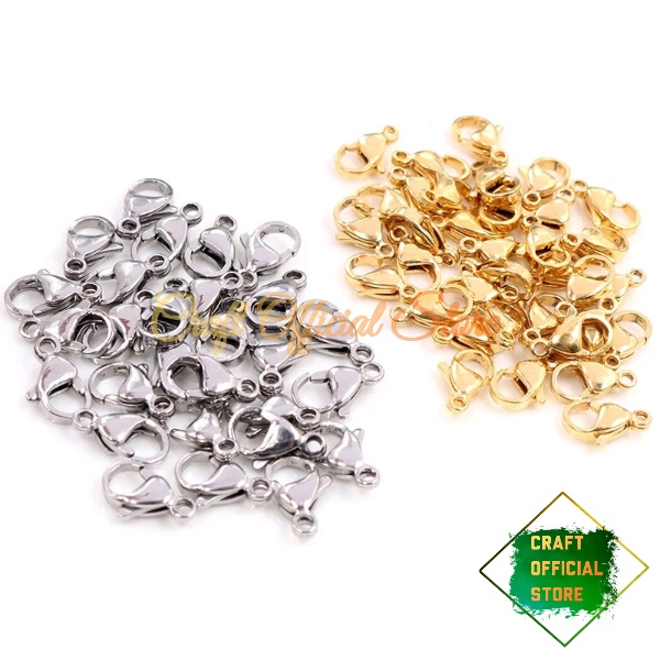 Kokot Udang 10,12,14mm Pengait Gelang Kait Masker