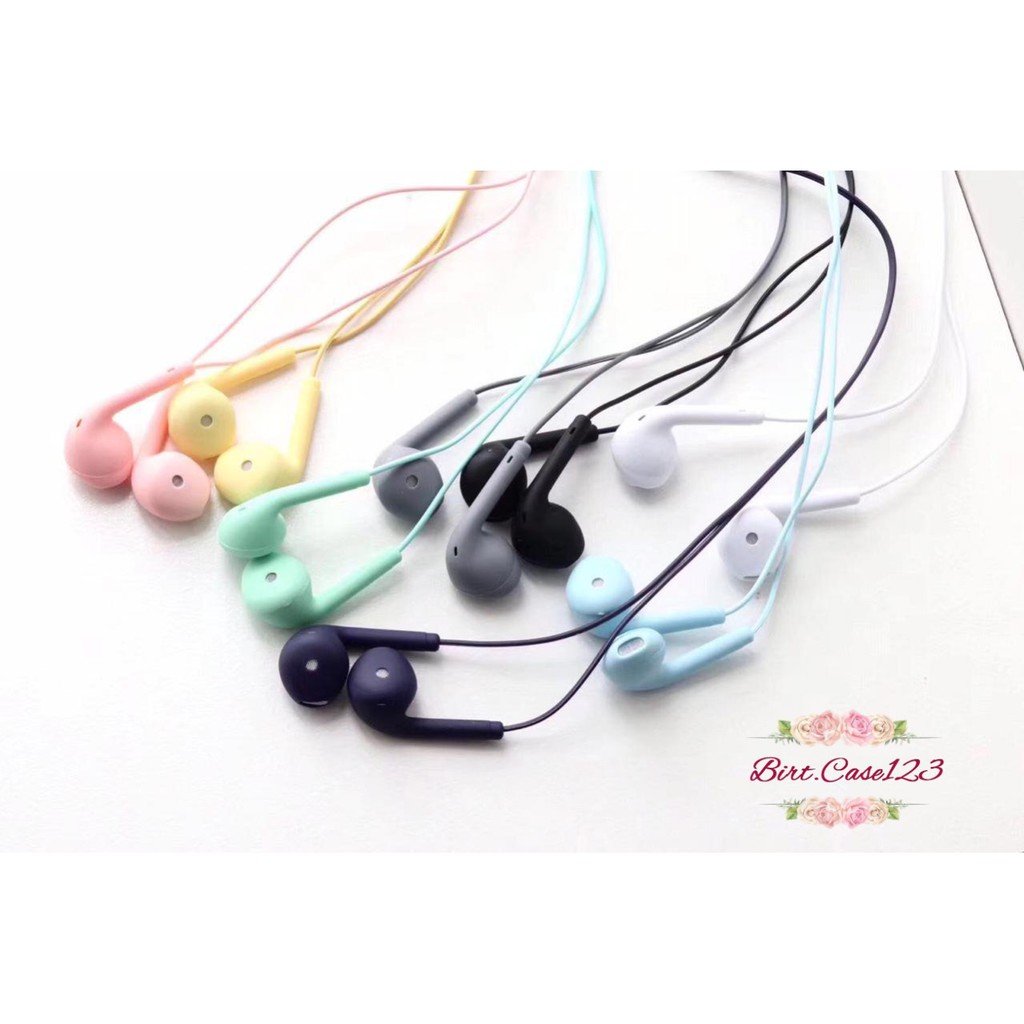 BM025 HEADSET HANDSFREE earphone U19 MACARON MATE COLOR HIFI EXTRA BASS BC1248