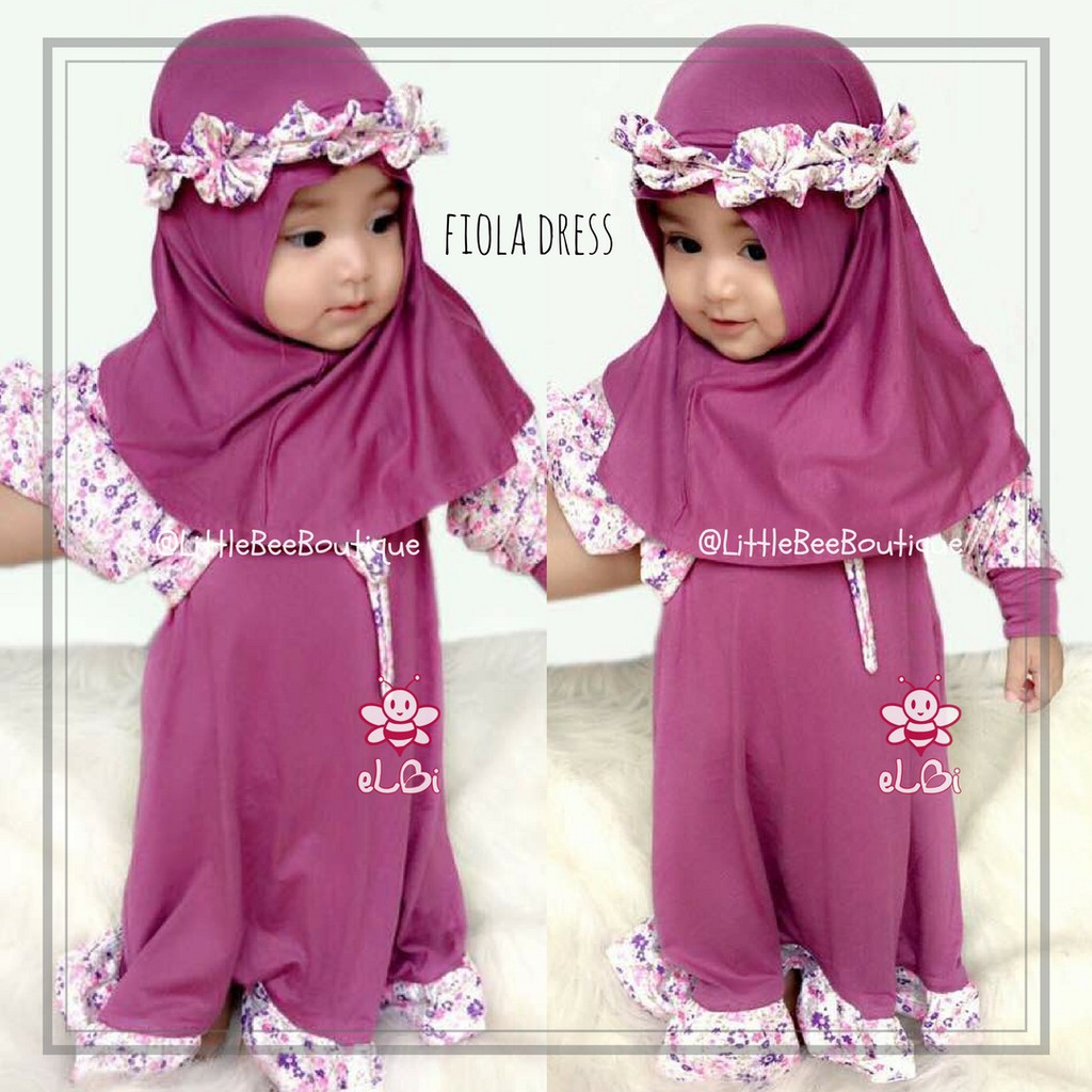 Baju  Muslim Balita  Gamis Anak  Muslim Dress Cantik 