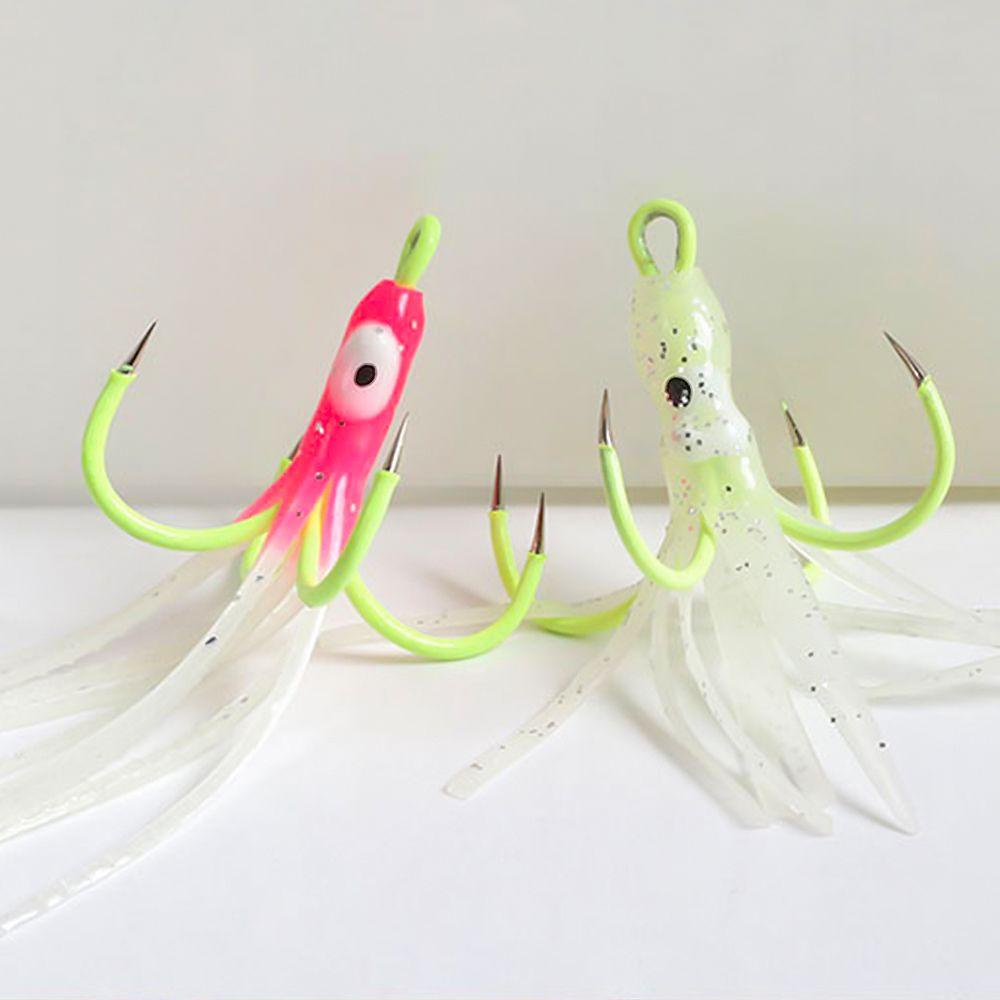 TOP 6/10pcs Anchor Hook Artifisial Tajam Empat Cakar Kait Memancing Umpan Hooks