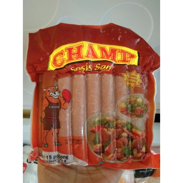 

Sosis Sapi Champ 375gr(15 pit)